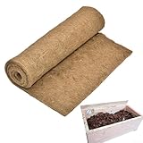 【Mehrrolle】 Die Jutedecke dient als Wachstumspad, Kontrollpad, und kann auch als Wurmkastendecke für verschiedene Zwecke verwendet werden.