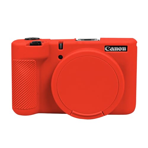 Funda Easy Hood para cámara Canon PowerShot V1, color rojo miniatura 1