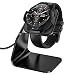 KIMILAR Compatible with Ticwatch Pro Charger Dock, Premium Aluminum Charging Stand Cable Cord Station Cradle Base Attached 4.2ft USB Cable Accessories for Ticwatch Pro Smartwatch (Black)