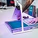 VIHOSE 50w LED UV Screen Printing Light Exposure Unit Kit with PVC Lamp Stand 2 S Shaped Hooks and 6 Cable Ties for Screen Printing and Cyanotypes