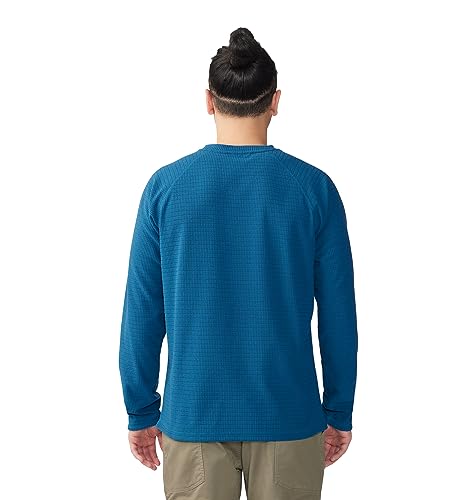 Mountain Hardwear Men's Summit Grid Ls Crew2