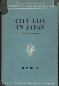 Hardcover City Life in Japan: Life in a Tokyo Ward Book