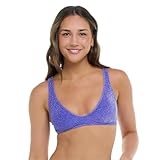 EIDON Women's Standard Madison D, DD, E-Cup Bikini Top Swimsuit, Starlight Sparkle