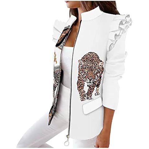 QHDDP KostüMe MäDchen Damen Halloween KostüM Damen Selber Machen Ultraleichte Daunenjacke GrüNer Parka Damen Hemdjacke Zauberer KostüM Beige Daunenjacke Damen Leinenweste Leder Jacke(Weiß a,S) Cover