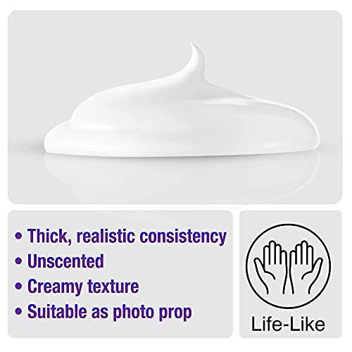 Water-Based Thick Creamy White Lube, Unscented 8.3 Fl. Oz Smooth Slippery Lubricant For Couples, Made In Usa | Package May Vary #TOP3