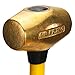 ABC HAMMERS Brass Sledge Hammer - 6 lb. USA Made Non-Sparking Hammer with 16