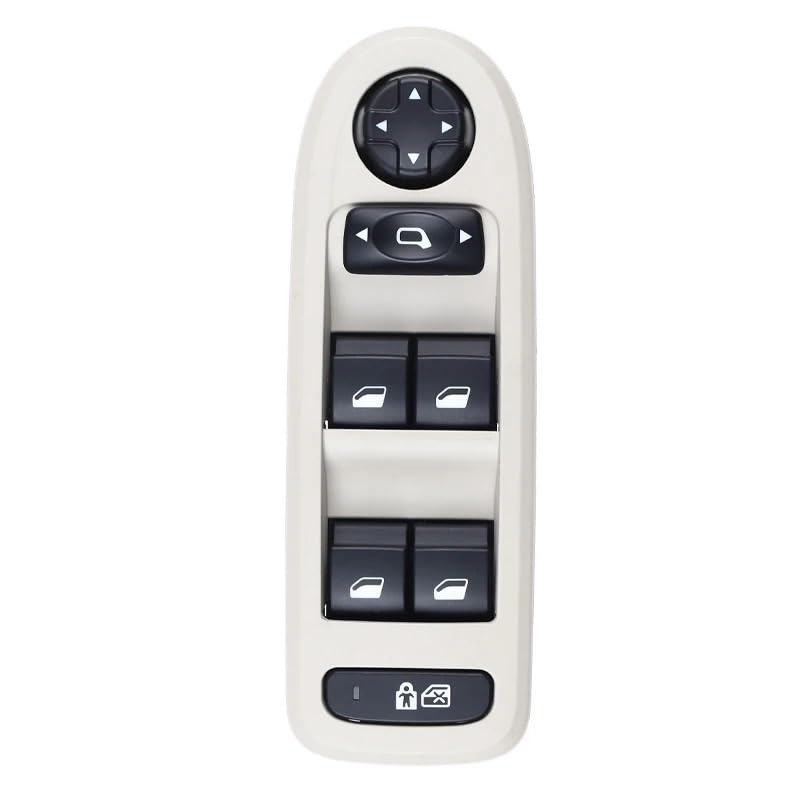 Bouton lève vitre et commande de miroir pour Peugeot 308 de 2007 à 2013