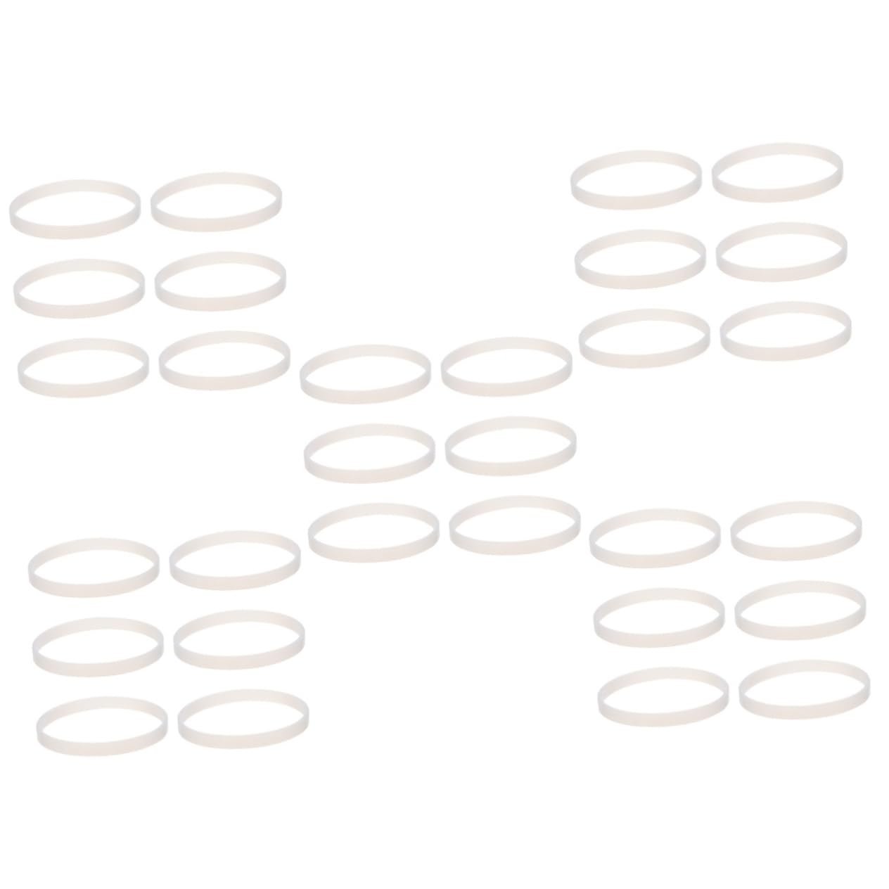 Alipis 5sets Juicer Replacement Silicone Gasket Sealing Ring for Juicers and Kitchen Accessory Easy Installation Compatible with Models 6pcs*5
