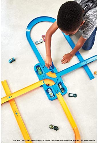 MATTEL Hw Tb Set Des Acrobatie Deluxe Circuits Voitures Et Lanciatori