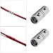The Lord of the Tools 2Pcs Splice Cable Connector Replacement Metal Watertight Wire Glands Joints Accessories for Heavy Duty Barrel Splice 4-6 AWG
