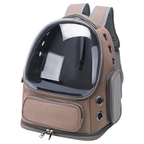 Mochila para gato Jorzer con burbuja 3D impermeable y ajustable 3