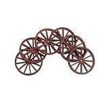 Decorazione multiuso: ideale per soggiorni, camere da letto o spazi a tema come i bar, questa decorazione a forma di ruota di carro in legno si adatta a vari ambienti, aggiungendo carattere e stile, decorazione del carro, decorazione della camera da letto in stile western