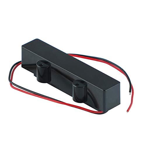 Fleor Sealed Bridge Pickup Black Jazz Bass Pickups 95Mm For 4 String Jazz Bass Guitar Part #TOP3