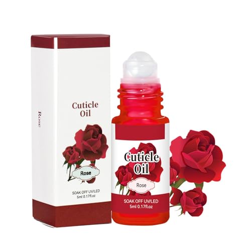 Aceite Cuticulas Uñas,Aceite Hidratante De Cutícula,Para La Reparación De Uñas Secas Y Agrietadas Y El Cuidado De Las Uñas.Cuidado Hidratante Y Fortalecedor Para Las,5 Ml (Red)
