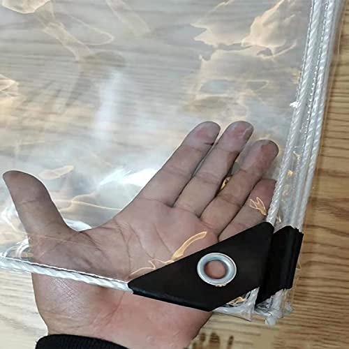 Lona transparente para terraza impermeable y toldo protector de lluvia 3