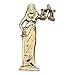 Lady of Justice Lapel Pin