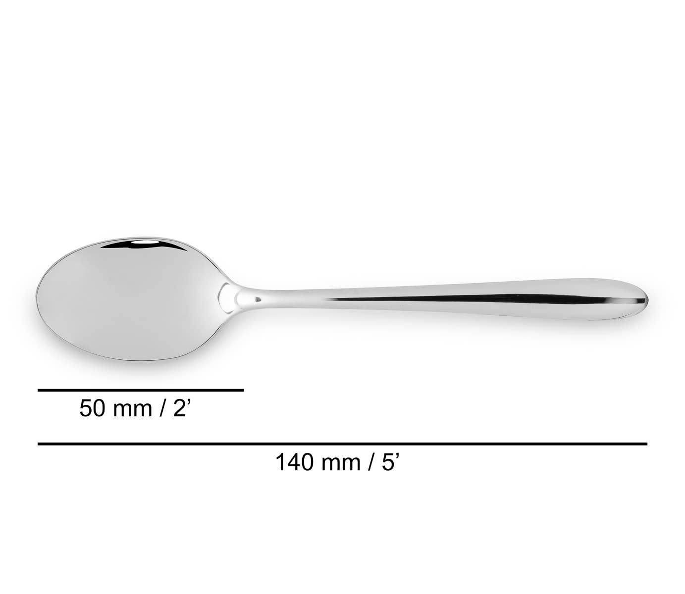 ARCOS Juego de Cubiertos de 24 Piezas para Mesa. Cuberterí­a Completa para 6 Personas. Set de 6 Cucharas, 6 Cuchillos, 6 Tenedores y 6 Cucharas de Postre. Serie Berlí­n. Color Plata
