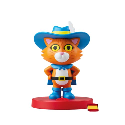 Ya en mundofriki.es: FABA Personaje Sonoro – El Gato con Botas y Otro Cuento – Cuentos e Historias sonoras, para niños y niñas 3-5 años, Reproducción con el Cuentacuentos, Juguete Educativo, versión en español