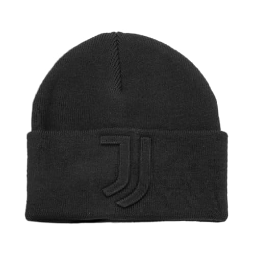 Chapeau Skipper Juventus noir en maille premium avec logo 3D élégant