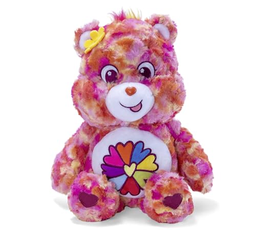 Simba - Care Bears Potere dei Fiori, 35 cm, colorazione floreale con fiore sul pancino, da 0 mesi, 6305878001