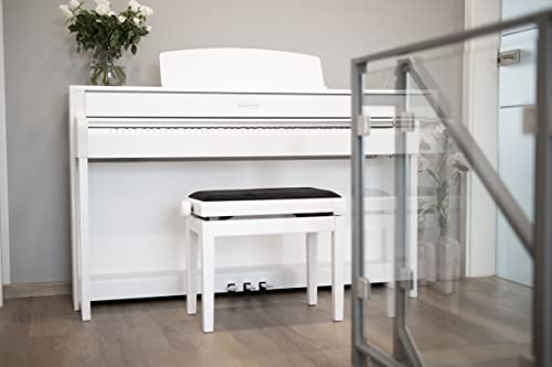 GEWA Banquette de Piano, Acajou Mat - Les Beatles, Paul McCartney, John Lennon, RIngo Starr, George Harrison GEWA Banquette de Piano, Acajou Mat – Image 3