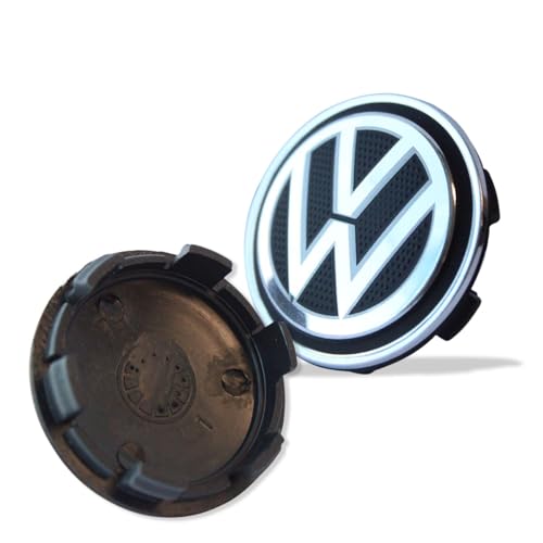 Kit 4 Calotinha Central Tampa Miolo Centro Roda Emblema Vw Gol G6 para rodas Krmai 56mm