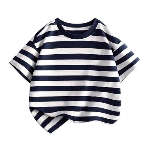 Toddler Baby Boys Girls Solid Color Short Sleeve T-Shirts Casual Crewneck Tops Tees Shirts Summer Clothes