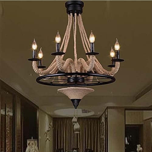 Lustre ajustable pour hauts plafonds résolvant le manque de luminosité - 6