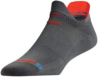 Drymax Triathlete Socks (Anthracite/Orange, Large)