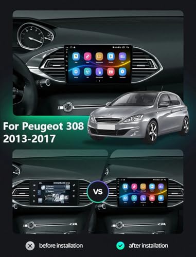Pantalla de coche con Carplay inalámbrico, Android Auto y Bluetooth 4G+64G 7