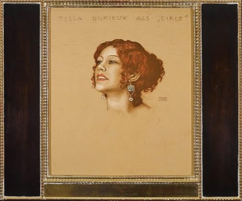 Art Décorative Imprimé Sur Toile Tilla Durieux Von Stuck Affiche Salon 60x90
