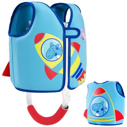 Pottwal Swim Vest for Kids - Swim Jacket for 3-6 Years...