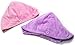 Isabella Dora Microfiber Hair Towel – Securing Button, Fast Drying Hair without Blow Drying
