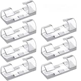 20PCS Cable Clips Organizer Wire Management Holder USB Charging Data Cable Spool Wall Mount Hook for Home Office