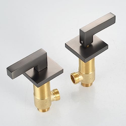 Robinet de lavabo en laiton chic pour vasque 3 trous