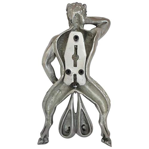 Door Knocker Satyr Balls Funny Gag Gift for Him Phallus Figure Doorbell Fertility Symbol Pan Roman Hardware Accessories Hangin Decoration Door Knocker Sculpture for The Home Patio Lawn - Thumbnail 6
