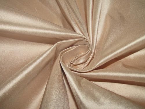 Soie Dupion de prestige couleur chair 137,2 cm tissu noble pour robe de mariée DUP319
