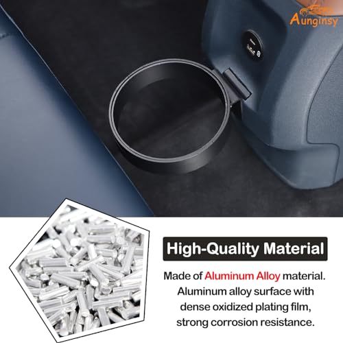 Image of Aunginsy Garbage Bag Holder Compatible with Ford Maverick 2022-2025 2026, Pickup Truck Back Seat Trash Can Expander Organizer Trash Bin Garbage Bin Wastebasket Hanging Removable FITS Slot Accessories