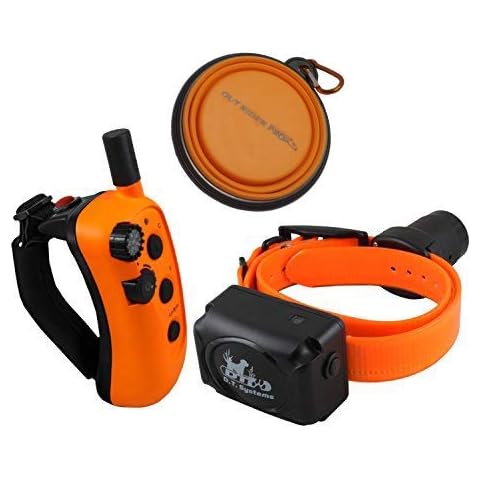 D.T. Systems R.A.P.T. 1450 Remote Dog Trainer with Free Premium Out Rider Pro Water Bowl Cover