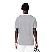 Lacoste Men's Striped Heavy Cotton T-Shirt, White/Navy Blue, Medium
