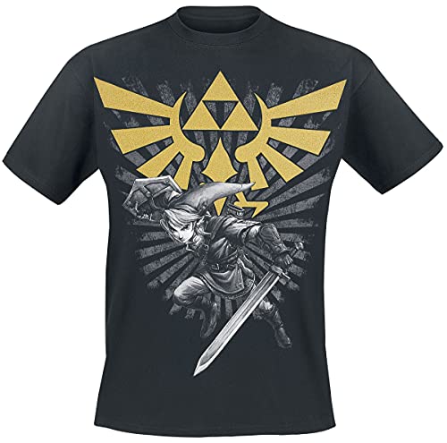 THE LEGEND OF ZELDA - Camiseta con Texto Maat XXL