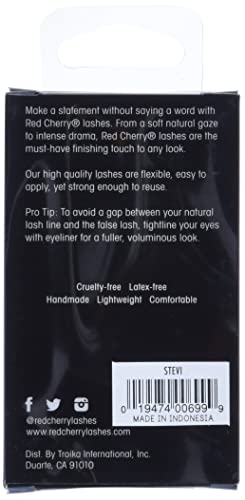 Red Cherry False Eyelashes #43 (Pack Of 3) #TOP2