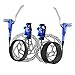 YIJU Mountain Bike Hydraulic Disc Brake Set,160mm Rotor Replacement Hardware Bicycles Disc Brakes Caliper with Levers, Blue