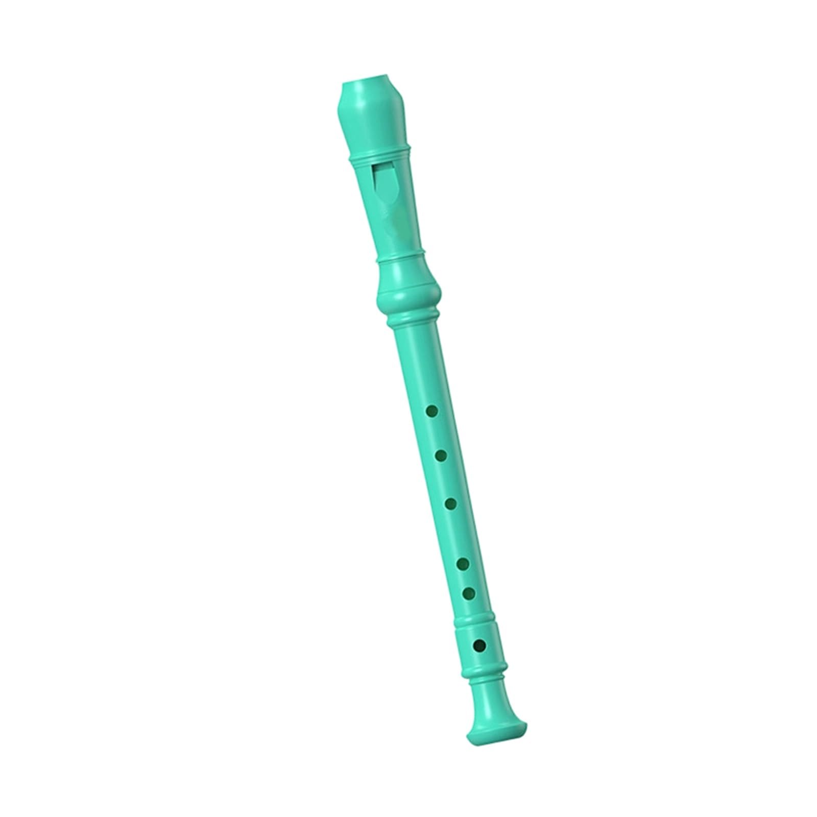Flûte À Bec En Bois Flûte À Bec Soprano De Style Allemand (résine ABS 6 Trous) Instrument D'introduction Pour Débutant(Blue)