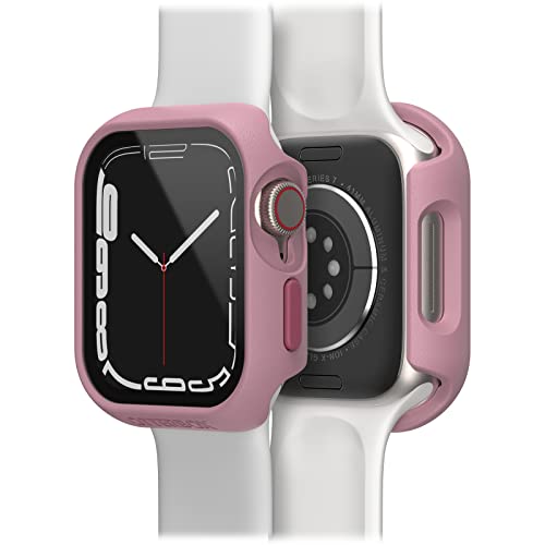 OtterBox Eclipse Watch Bumper with Integrated Glass Screen Protector for Apple Watch Series 9/8/7, 41mm, Tempered Glass