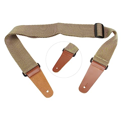 FASE 1 PCS Acoustique Électrique Sangle de Guitare Sangle de Guitare Ceinture Soft Note Rhythm Réglable Basse Accessoires de Guitare Convient pour Folk Acoustique Basse - Les Beatles, Paul McCartney, John Lennon, RIngo Starr, George Harrison FASE 1 PCS Acoustique Électrique Sangle de Guitare Sangle de Guitare Ceinture Soft Note Rhythm Réglable Basse Accessoires de Guitare Convient pour Folk Acoustique Basse – Image 3