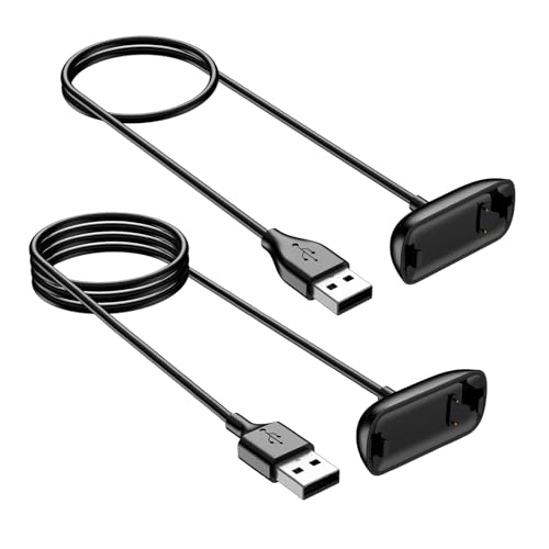 Vanjua Charger for Fitbit Inspire 3, Replacement USB Charging Cab...