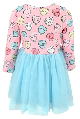 Image of Girls Long Sleeve Tulle Tutu Dresses for Kid and Toddler