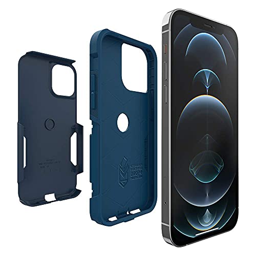 Otterbox Commuter Series Case For Iphone 12 & Iphone 12 Pro - Bespoke Way (Blazer Blue/Stormy Seas Blue) #TOP3
