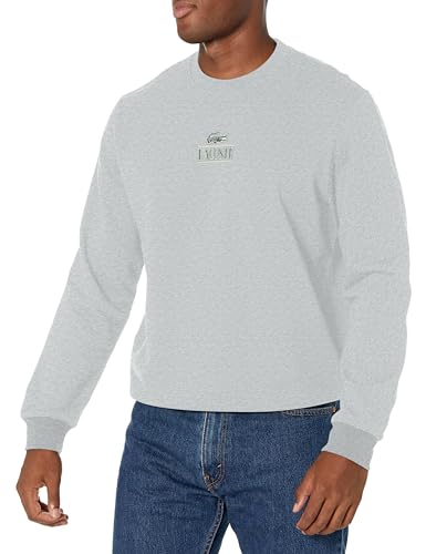 Lacoste Men's Core Collection Classic Fit Branding Crew Neck Sweatshirt